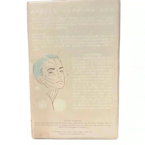 NIB Viola Vann - Facial Cupping Set (Set of 3) - Picture 2 of 2